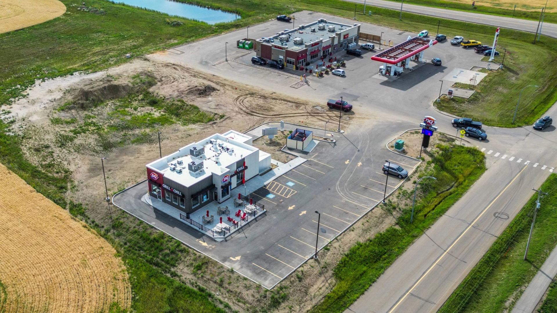 Freestanding Dairy Queen With Drive-Through