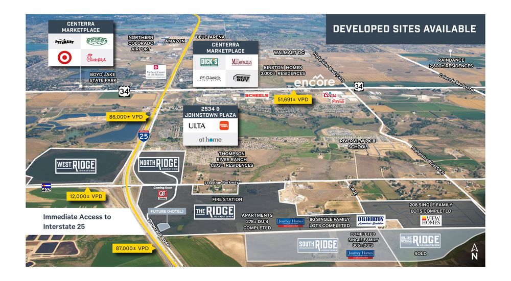 I25 & Highway 402 – The Ridge